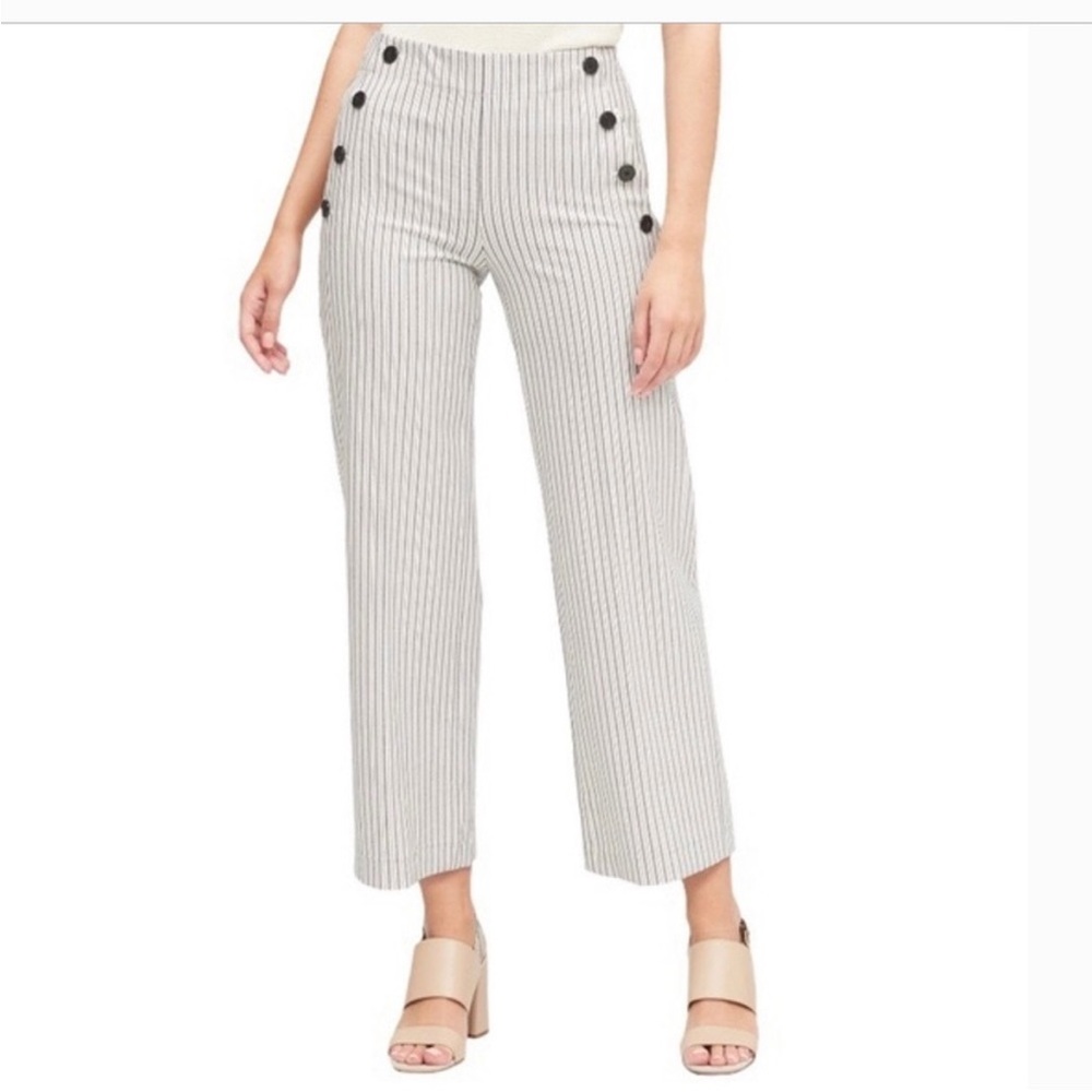 Wide leg crop pants